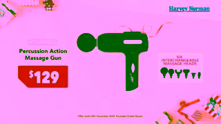 Harvey Norman Ninja Ice Cream Massage Gun Ad Commercial Brand Imagery Photoshoot 1