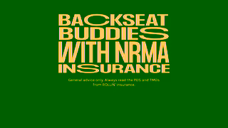 ROLLiN Insurance ROLLiN Car Insurance Backseat Buddies With NRMA Ad Commercial Brand Imagery Photoshoot 0