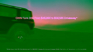 GWM GWMTank 300 YoutubePriced Ad Commercial Brand Imagery Photoshoot 2