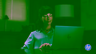 HP Live Captions Ad Commercial Brand Imagery Photoshoot 0