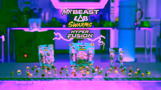 Moose Toys MRBEAST LAB SWARMS HYPER FUSION SERIES TVC 6 Ad Commercial Brand Imagery Photoshoot 2