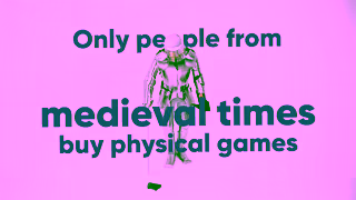 CDKeys.com Only people from the medieval times buy physical games Ad Commercial Brand Imagery Photoshoot 0