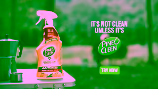 Pine O Cleen Pine O Cleen Dirt Grease Food Its not Clean Unless Its Pine O Cleen Ad Commercial Brand Imagery Photoshoot 2