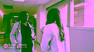 St George's University SOM Clinical Interview Brianna Hallenbeck FallTerm 15s Video 16x9 1 Ad Commercial Brand Imagery Photoshoot 1