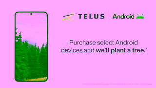 TELUS TELUS Buy a phone and well plant a tree Ad Commercial Brand Imagery Photoshoot 0