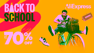 AliExpress Enjoy your Back to school sale on AliExpress up to 70 off from Aug 19th25th Ad Commercial Brand Imagery Photoshoot 0
