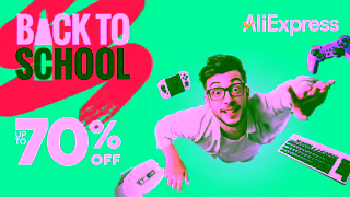 AliExpress Enjoy your Back to school sale on AliExpress up to 70 off from Aug 19th25th Ad Commercial Brand Imagery Photoshoot 1