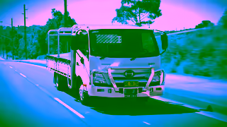 Hino Australia Charge Ahead with Hino Hybrid Electric Ad Commercial Brand Imagery Photoshoot 0