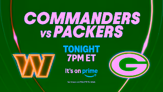 Sports on Prime Thursday Night Football Week 2 Commanders vs Packers Tonight Ad Commercial Brand Imagery Photoshoot 2