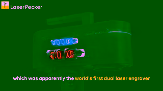 LaserPecker LaserPecker LP4 The Worlds First Duallaser Engraver UK KOL Review Ad Commercial Brand Imagery Photoshoot 0