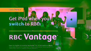 RBC Royal Bank Last chance Get iPad when you switch to RBC Ad Commercial Brand Imagery Photoshoot 1