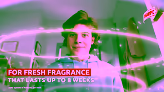 HARPIC NEW Harpic Hygienic Fresh Stickers Reduced Plastic UK Launch April 2024 Ad Commercial Brand Imagery Photoshoot 2