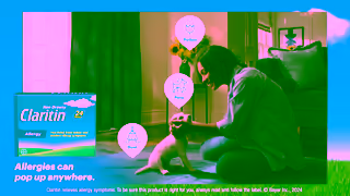 Claritin Claritin Indoor Puppy Allergens ENG 6s Ad Commercial Brand Imagery Photoshoot 1