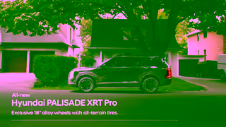 Hyundai Allnew PALISADE XRT Pro HTRAC AllWheel Drive Hyundai Canada Ad Commercial Brand Imagery Photoshoot 2