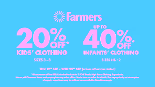 Farmers Farmers Kids Summer Fashion Deals Ad Commercial Brand Imagery Photoshoot 2