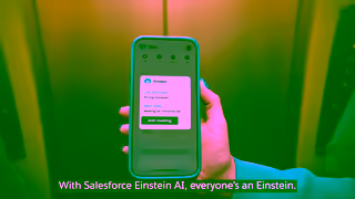 Salesforce Everyones an Einstein 6s Bumper Ad Commercial Brand Imagery Photoshoot 1