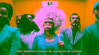 Salesforce Everyones an Einstein 6s Bumper Ad Commercial Brand Imagery Photoshoot 2