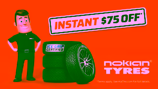 KALTIRE Nokian Winter Tire Sale Ad Commercial Brand Imagery Photoshoot 2