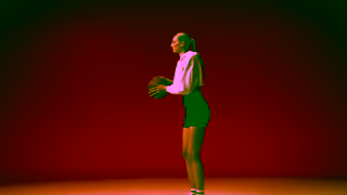 Optimum Nutrition Cameron Brink is Pretty DAMN Good Ad Commercial Brand Imagery Photoshoot 1