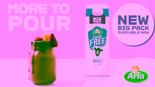 Arla Our NEW 2L Whole is now available in Sainsburys Ad Commercial Brand Imagery Photoshoot 2