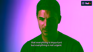 UEFA Mikel Arteta Tips on becoming a successful manager Outside The Box Ad Commercial Brand Imagery Photoshoot 2