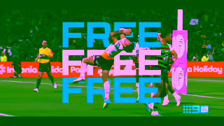 9 Network Australia NRL 2025 HOME OF FREE FOOTY Ad Commercial Brand Imagery Photoshoot 0