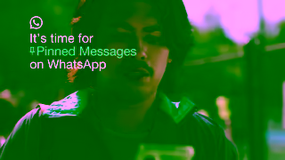 WhatsApp Its time for Pinned Messages on WhatsApp Ad Commercial Brand Imagery Photoshoot 1