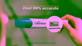Clearblue Clearblue Digital Ultra Early Pregnancy Test gives results you can trust for United Kingdom only Ad Commercial Brand Imagery Photoshoot 1