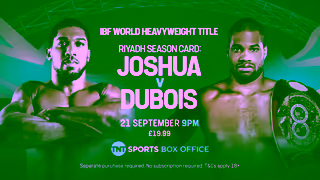 TNT Sports Anthony Joshua v Daniel Dubois Wembley Showdown Ad Commercial Brand Imagery Photoshoot 2