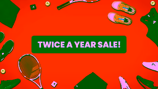 Tennis Warehouse Shop the TWice a Year Sale at Tennis Warehouse going on NOW Ad Commercial Brand Imagery Photoshoot 0