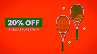 Tennis Warehouse Shop the TWice a Year Sale at Tennis Warehouse going on NOW Ad Commercial Brand Imagery Photoshoot 1
