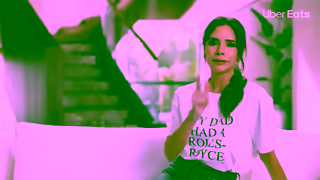 Uber Eats DAVID AND VICTORIA BECKHAM FORGET UBER EATS Ad Commercial Brand Imagery Photoshoot 2