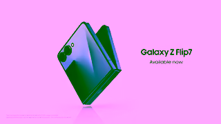 Samsung Galaxy Z Flip7 is available now Ad Commercial Brand Imagery Photoshoot 2