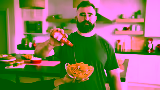 Frank's RedHot See It Franks It With Jason Kelce For A Chance At 1000 Ad Commercial Brand Imagery Photoshoot 1