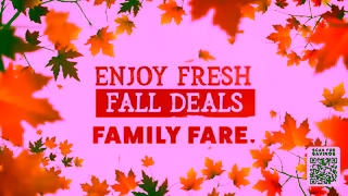 FAMILY FARE Enjoy Fresh Fall Deals at Your Neighborhood Family Fare Ad Commercial Brand Imagery Photoshoot 0