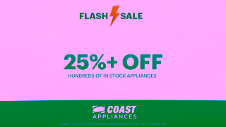 Coast Appliances Coast Appliances Flash Sale 25Hundreds Off InStock Appliances Ad Commercial Brand Imagery Photoshoot 0