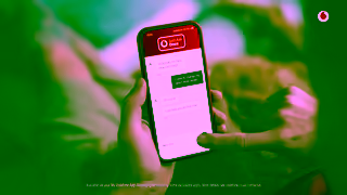 Vodafone Just Ask Once Vodafone UK Ad Commercial Brand Imagery Photoshoot 1