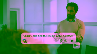 Microsoft365 Find Insights Fast with Microsoft 365 Copilot Chat Ad Commercial Brand Imagery Photoshoot 1