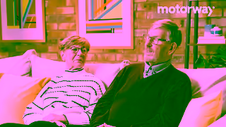 Motorway.co.uk A Motorway true story Brian and Sheila Ad Commercial Brand Imagery Photoshoot 0