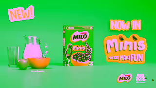 Milo Milo Minis 6 Bumper Ad Commercial Brand Imagery Photoshoot 2