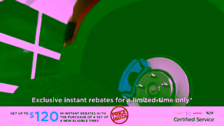 MyCertifiedService Get up to 120 in instant rebates with the purchase of a set of 4 new eligible tires Ad Commercial Brand Imagery Photoshoot 1