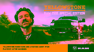 Ram Trucks RAM x Yellowstone team up to deliver a Ram 2500 Yellowstone Special Edition Ad Commercial Brand Imagery Photoshoot 1