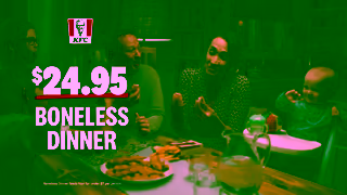 KFC KFCs 2495 Boneless Dinner Ad Commercial Brand Imagery Photoshoot 0