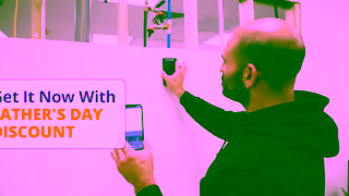 Walabot This Fathers Day BE THAT FATHER with Walabot Visual Stud Finder Ad Commercial Brand Imagery Photoshoot 2