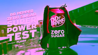 Dr Pepper Dr Pepper Zero Sugar Flight Ad Commercial Brand Imagery Photoshoot 0