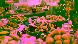 Iceland Foods Christmas Party Food Thats Why Santa Goes To Iceland Ad Commercial Brand Imagery Photoshoot 1