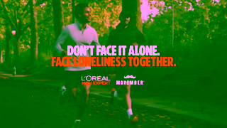 L'Oreal Paris Men Expert x Movember Face Loneliness Together Ad Commercial Brand Imagery Photoshoot 2