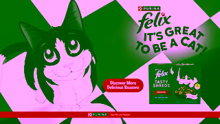 Purina Felix Robbie Its Great To Be A Cat Ad Commercial Brand Imagery Photoshoot 2