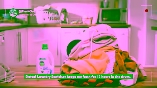Dettol Give Your Clothes 12 Hour OdourFree Freshness With Dettol Laundry Sanitiser Ad Commercial Brand Imagery Photoshoot 1