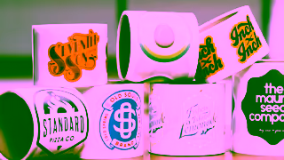 Sticker Mule Custom labels Ad Commercial Brand Imagery Photoshoot 2